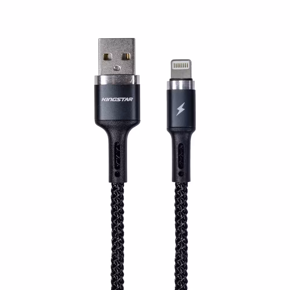 کابل تبدیل USB به لایتنینگ کینگ استار مدل K325i طول 1 متر