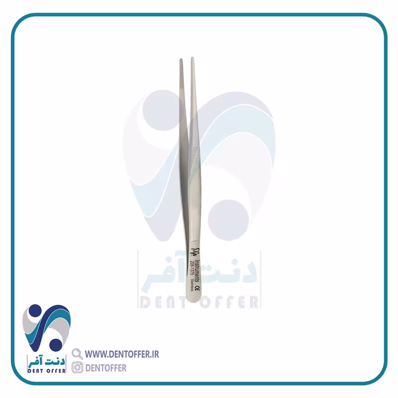 پنس مستقیم ساده نوک باریک برند دنا پویا