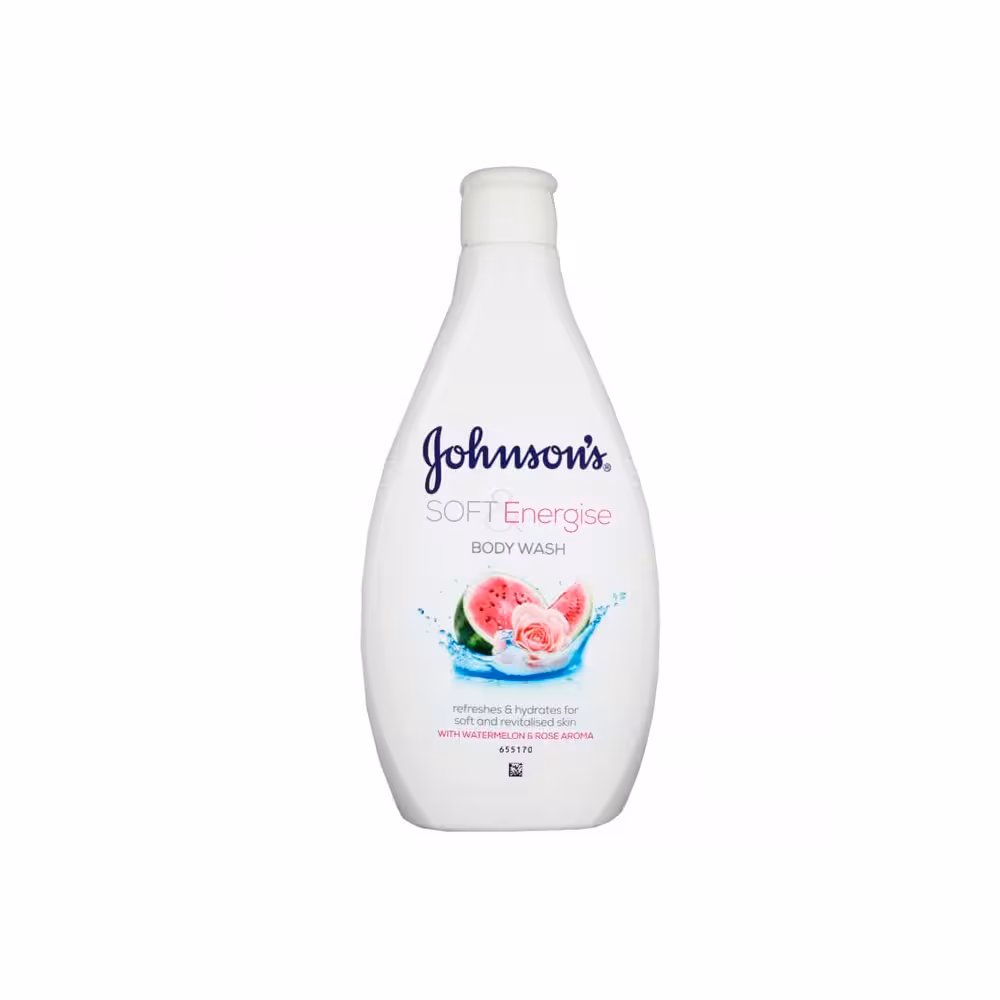 شامپو بدن جانسون Johnsons حاوی رایحه هندوانه و گل رز 400 میل