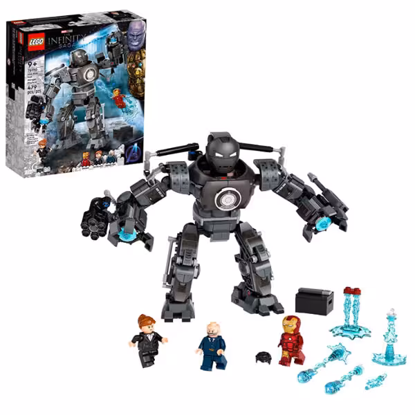 لگو Marvel مدل 76190 Iron Man: Iron Monger Mayhem