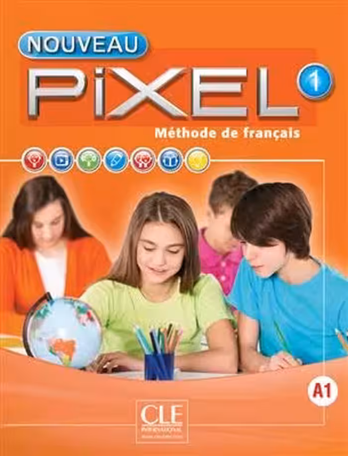 کتاب زبان فرانسوی پیکسل Pixel 1   Cahier