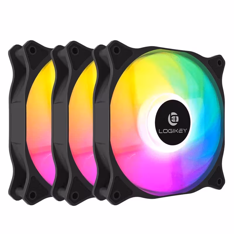 فن کیس لاجی کی مدل F321 ARGB پک سه تایی