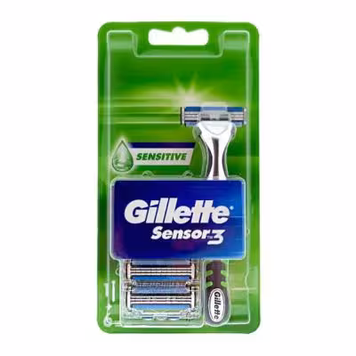 خودتراش ژیلت Gillette مدل SENSOR3 همراه با 5 یدک