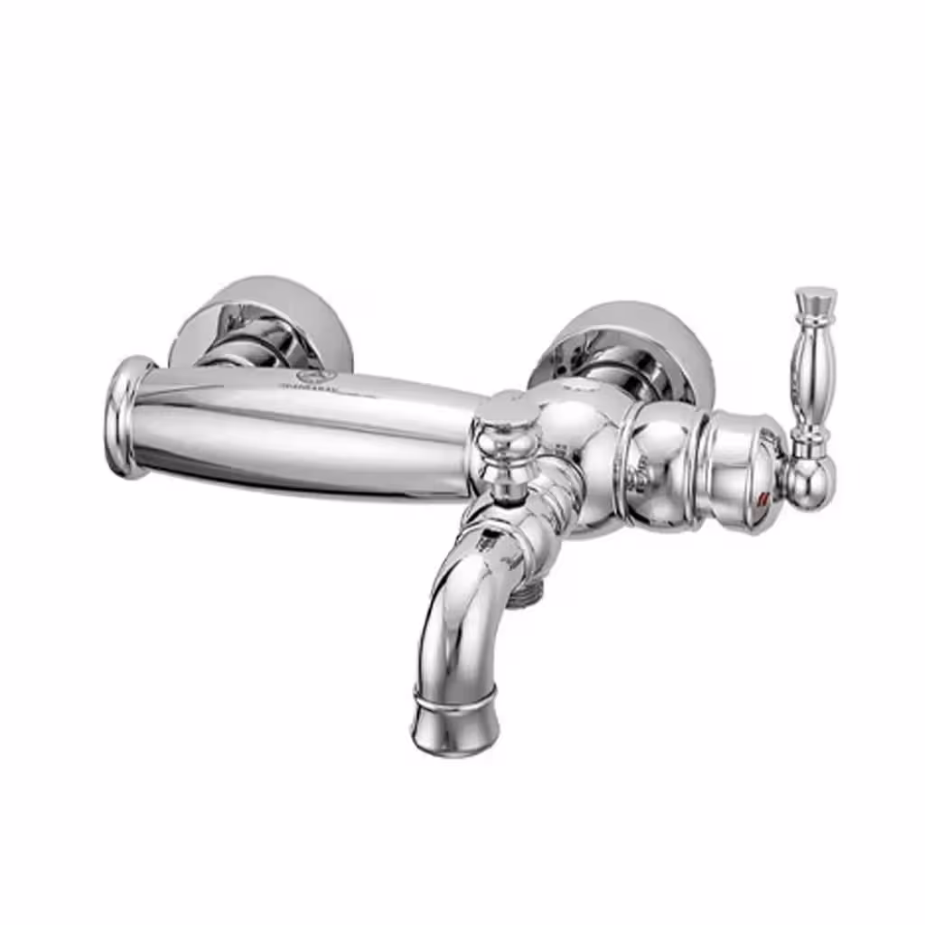 شیر حمام قهرمان مدل آنتیک کروم