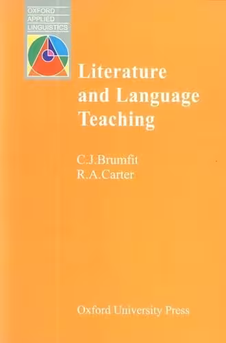 کتاب Literature and language teaching