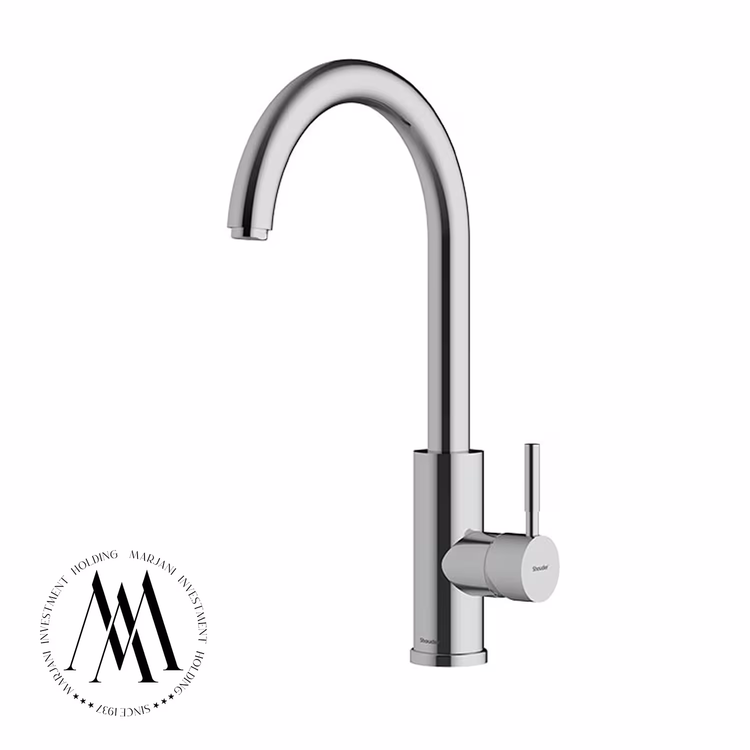 شیر ظرفشویی شودر مدل موناکوپلاس (کروم مات)