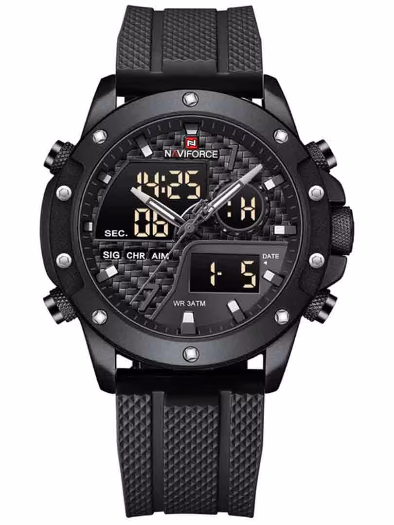 ساعت مچی دوزمانه مردانه نیوی فورس Naviforce NF 9221 B/GY/B