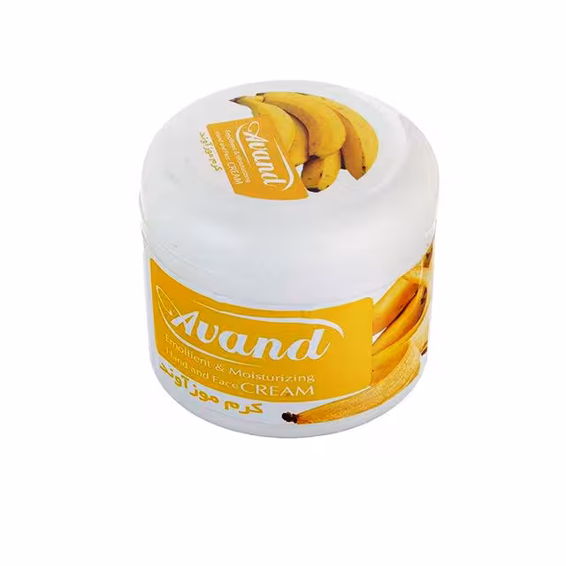 کرم مرطوب کننده دست و صورت آوند با رایحه موز 200 میلی لیتری