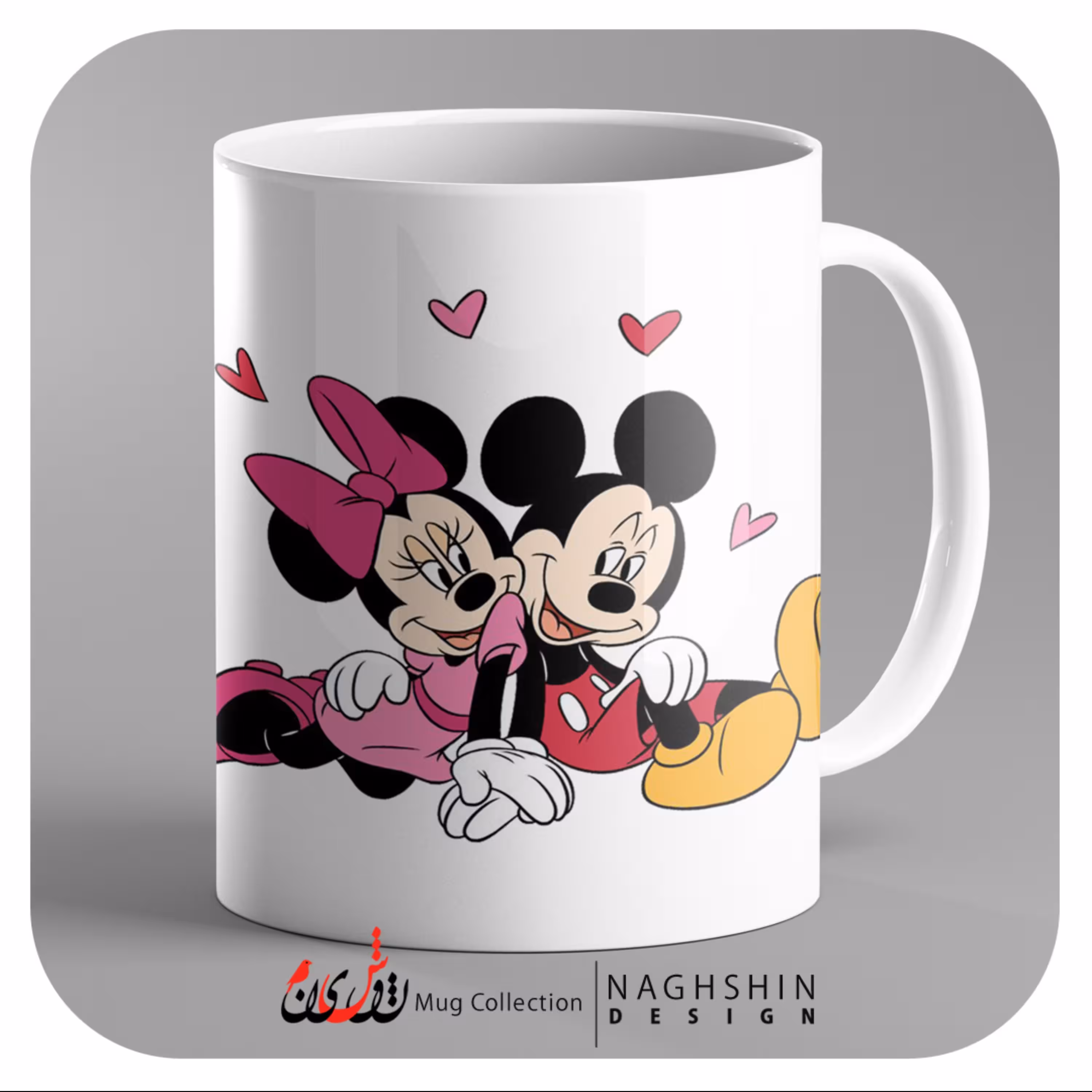 ماگ سرامیکی طرح ولنتاین 21  - چاپ سابلیمیشن - کیفیت عالی