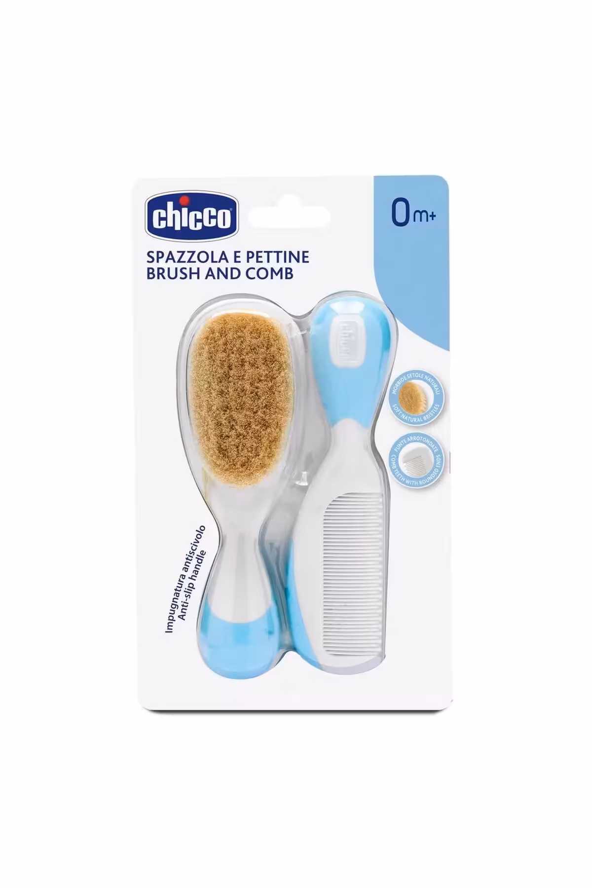 شانه و برس چیکو اورجینال آبی پاستیلی