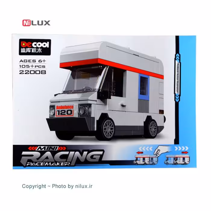 ساختنی دکول سری Mini Racing کد 22008