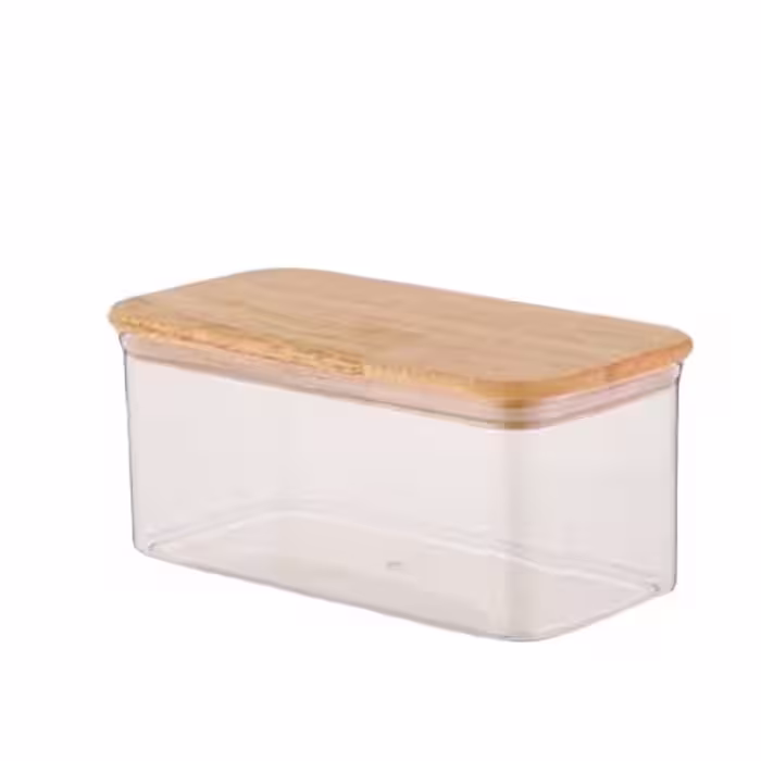 بانکه مستطیل آکرولیک سارینا درب چوبی 3 لیمون کد 2202