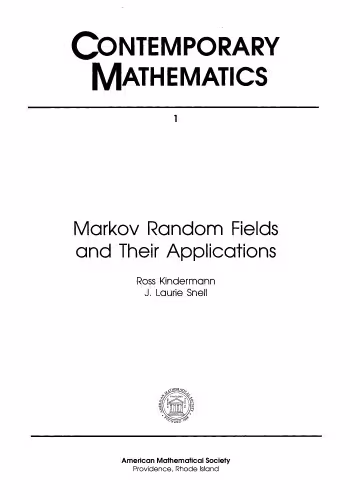 خرید و دانلود نسخه کامل کتاب Markov random fields and applications