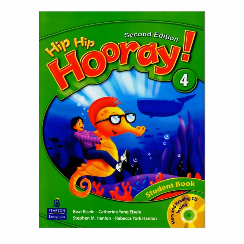 کتاب Hip Hip Hooray 4 اثر جمعی از نویسندگان انتشارات Longman