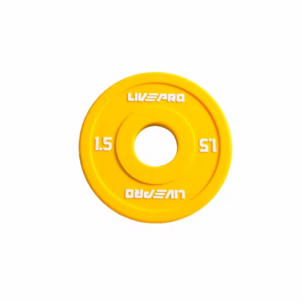 صفحه هالتر LIVEPRO مدل LP8028 وزن 1.5 کیلوگرم