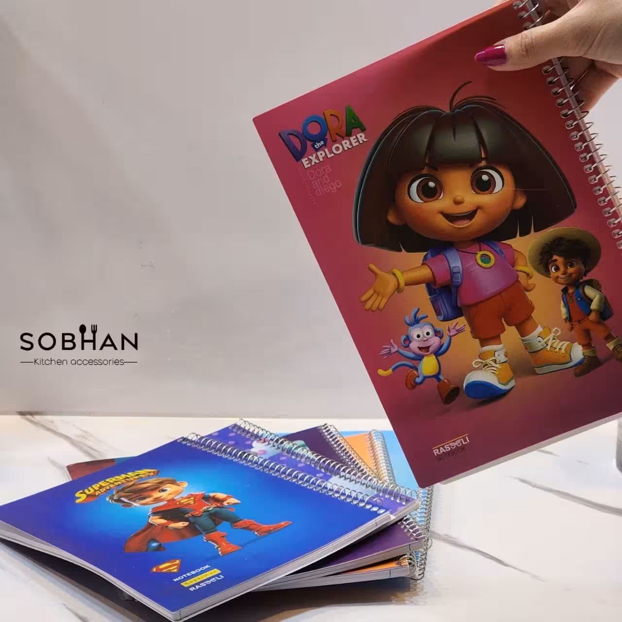 دفتر 50 برگ در دو مدل شناسنامه دار و ساده