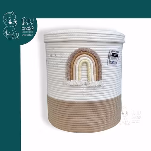 سطل متوسط رنگین کمان قیطانی Esf