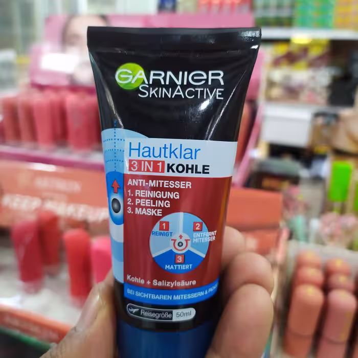 بلک ماسک شستشوی صورت اکتیو پوست گارنیر