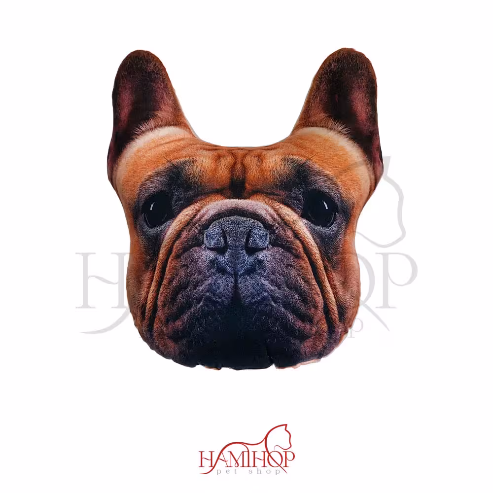 کوسن طرح صورت سگ