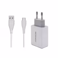 شارژر دیواری آرسون مدل AN-W3A به همراه کابل تبدیل USB-C | کالا مکس