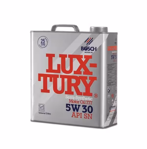 روغن موتور بوش لاکچری 5W30 SN پنج لیتری