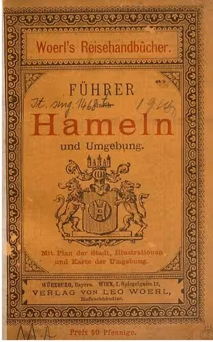 خرید و دانلود نسخه کامل کتاب Führer durch Hameln, Bad Pyrmont und Umgebung