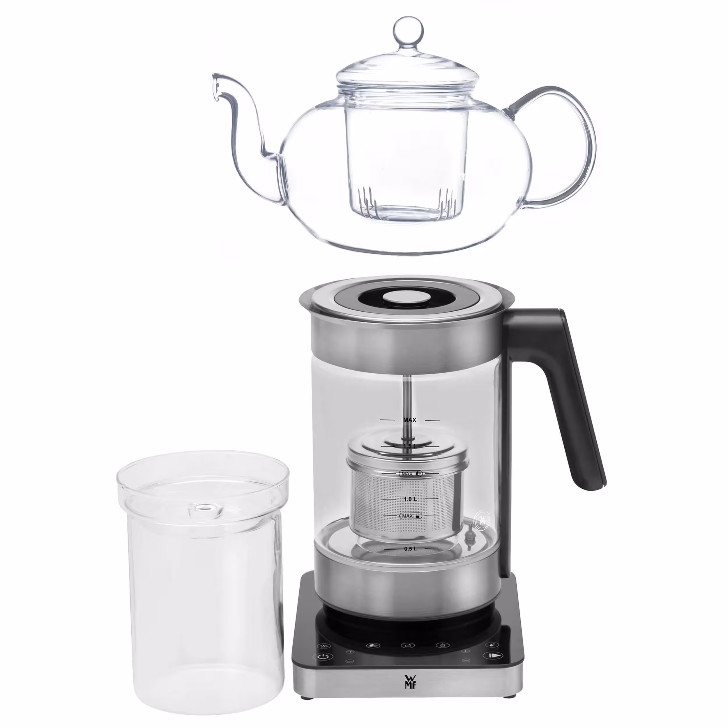 کتری برقی دبلیو ام اف به همراه قوری مدل WMF Lumero Multi kettle