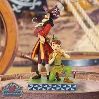 مجسمه دیزنی پیترپن Peter Pan & Hook Good Vs Evil