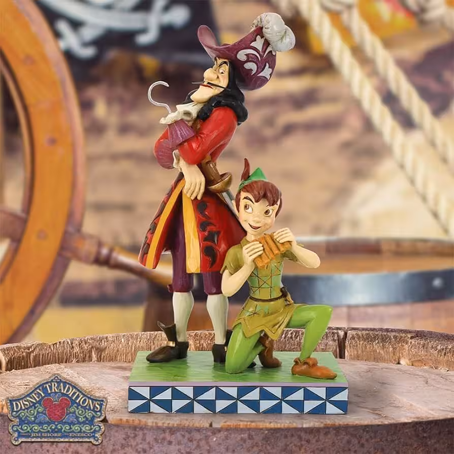 مجسمه دیزنی پیترپن Peter Pan & Hook Good Vs Evil