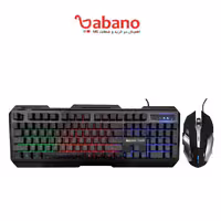 کیبورد و موس مخصوص بازی مسترتک مدل MK9400