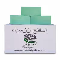 اسفنج آرایشی مدل رز سیاه