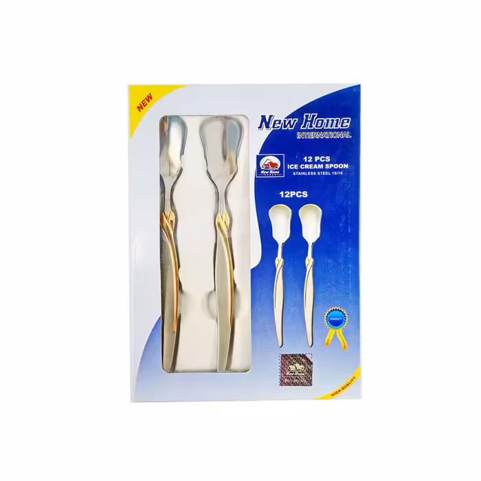 قاشق بستنی خوری نیوهوم بسته 12 عددی