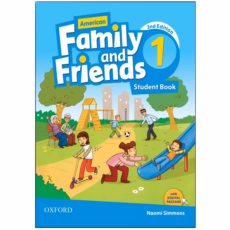 کتاب American Family and Friends 2nd 1 اثر Naomi Simmons انتشارات هدف نوین