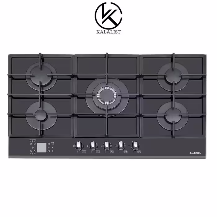 اجاق گاز شیشه ای ایلیا استیل مدل G527RF