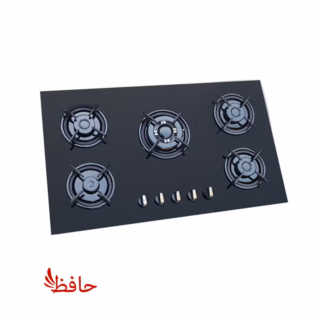اجاق گاز صفحه ای شیشه ای پنج شعله دنپاسر مدل BT1N