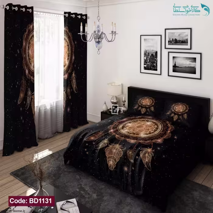 روتختی طرح دریم کچر دونفره کد BD1131