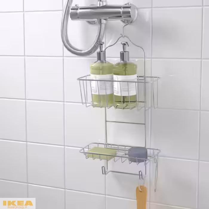 قفسه آویز دوش دو طبقه مدل KROKFJORDEN | برند ایکیا | ارسال 15 الی 20 روز کاری