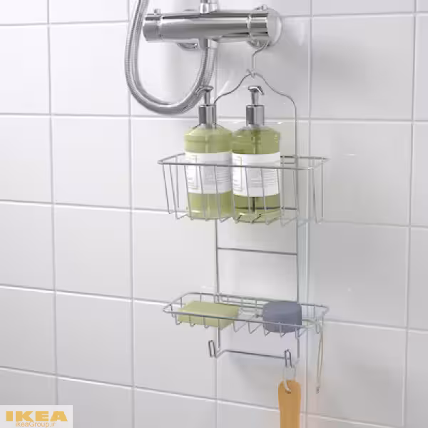 قفسه آویز دوش دو طبقه مدل KROKFJORDEN | برند ایکیا | ارسال 15 الی 20 روز کاری