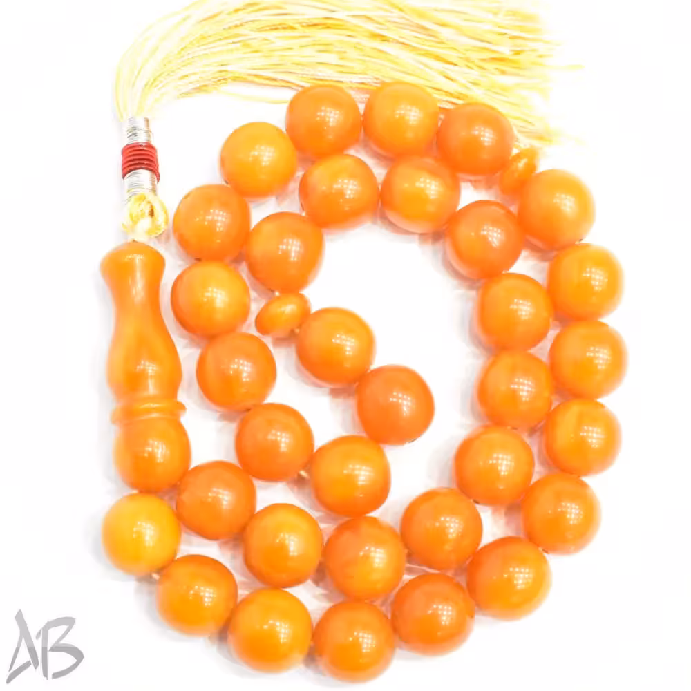 تسبیح سندلوس بودار 33 دانه اصل کد 1065 بودار گرد درشت آقابزرگ