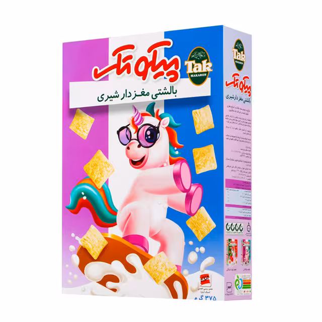 پیکوتک بالشتی مغزدار شیری تک ماکارون 375 گرمی