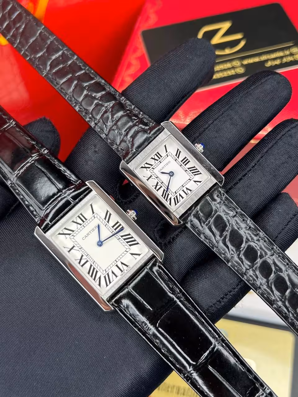 ساعت ست کارتیه مدل تانک Cartier