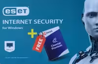 کارت لایسنس آنتی ویروس ESET Internet Security دو کاربره OEM یکساله