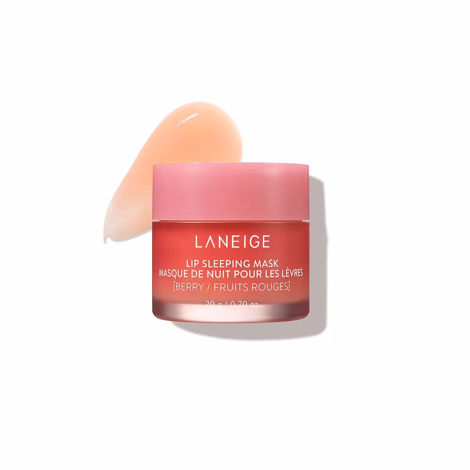 ماسک ترمیم کننده لب لانیژ مدل Berry Sleeping Mask حجم 20 گرم
