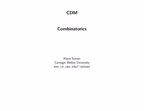 خرید و دانلود نسخه کامل کتاب Combinatorics