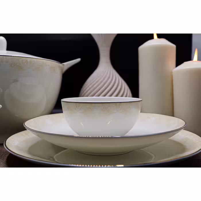 سرویس غذاخوری 133 پارچه بی.وی.کی کد 723343