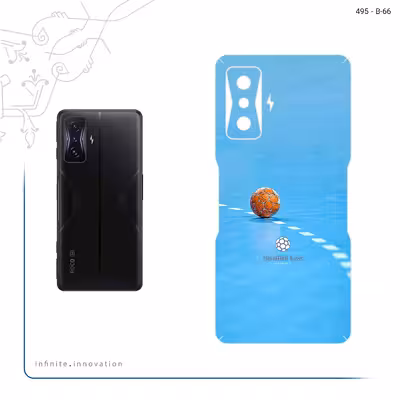 برچسب پوششی ماهوت مدل Handball مناسب برای گوشی موبایل شیائومی Poco F4 GT 5G