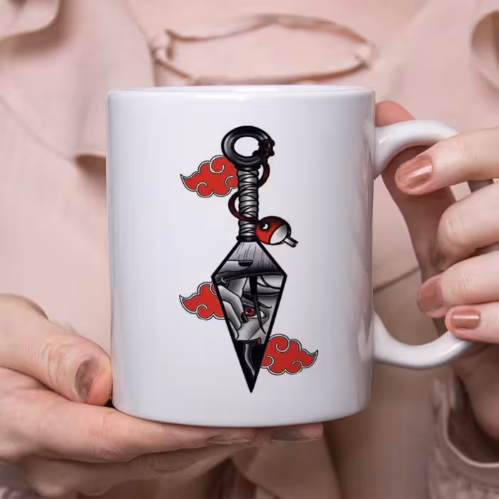 ماگ طرح انیمه ناروتو کد A820