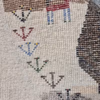 گبه دستبافت نیم متری کد 959