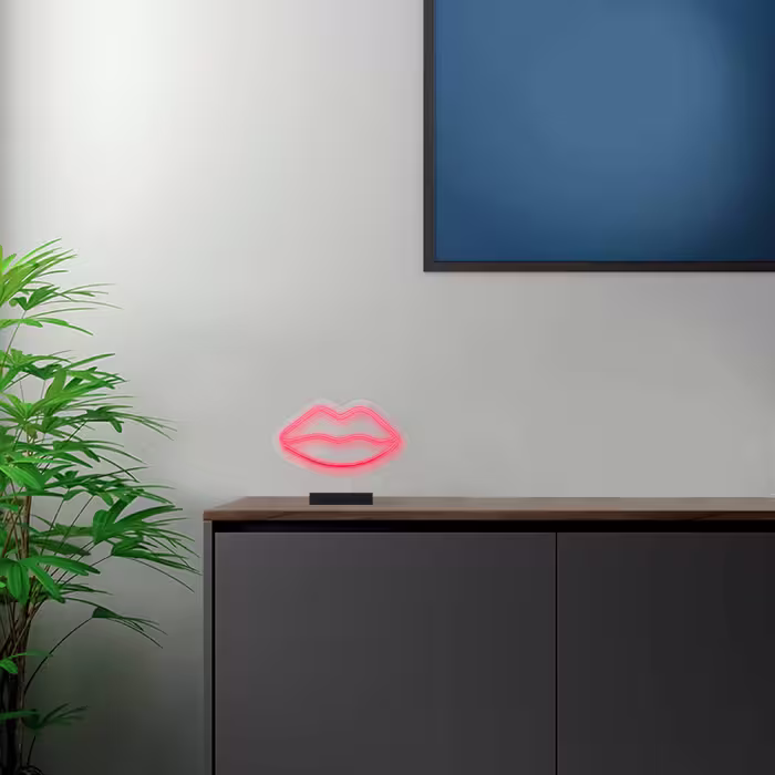 چراغ رومیزی مدل ریموت دار LIP-GL_RD-GLASS
