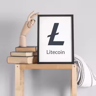 تابلو طرح لایت کوین کد BLCB1